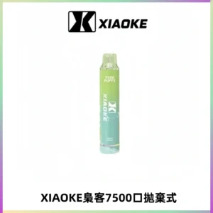 XIAOKE梟客7500Puffs跑馬燈拋棄式電子煙 可發光一次性