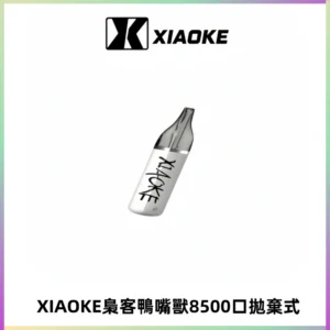 梟客XIAOKE8500口拋棄式一次性電子煙 口紅款高顏值設計